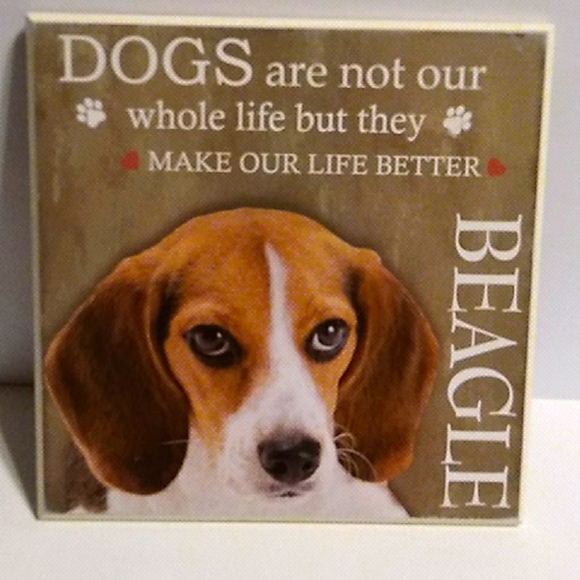 Other - Beagle pet sign